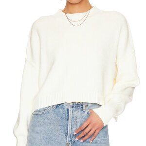 Easy Street Crop Sweater Moonglow